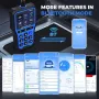 Нов OBD2 скенер + тестер на батерия – Bluetooth, дисплей, DTC кодове, снимка 6