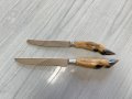 Маркови ножове с дръжки от крачета. №2897, снимка 1 - Антикварни и старинни предмети - 38409762