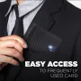 Rfid Портфейл за кредитни карти, лични документи и пари, снимка 5