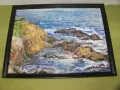 Морски бряг, акварел на худ. Десислава Илиева, снимка 3