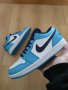 Nike Air Jordan 1 Low UNC Blue Нови Оригинални Обувки Маратонки Размер 42 Номер Кецове Снукърси Сини