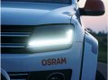 LED фарове Osram за VW Amarok след 2010 година с черна основа, за модела с халогенни фарове, снимка 2