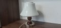 Винтидж нощна лампа 34см, снимка 1 - Настолни лампи - 38305542