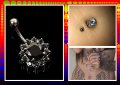 Пиърсинг обица за пъп (piercing), снимка 6