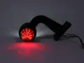 LED габарит рогче 18 LED под 90 градуса 170 mm с опушена оптика, снимка 4