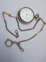  American Waltham USA 15jewels 1915г позлатен маркиран джобен часовник, снимка 13
