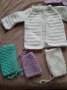 Ръчно плетени дрешки за новородено, снимка 5