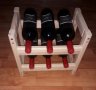 Стелаж за вино за шест броя бутилки, снимка 1 - Декорация за дома - 30978824