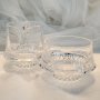 Комплект за сметана и захар Gorham Crystal от серията Lyric., снимка 3