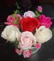 Букет от сапунени рози , снимка 7