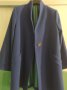 Лилаво палто (манто) - фино, леко, размер L, снимка 2