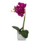 Изкуствена орхидея в кашпа, 3 цвята Код P2121, снимка 2