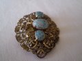 Антикварна дамска  брошка , снимка 6