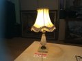 нощна лампа-мрамор-франция 1602211119, снимка 1 - Колекции - 31832987