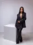 | Черен елегантен дамски комплект от две части |, снимка 7