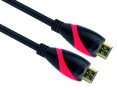 Кабел HDMI - HDMI 20м Ver:1.4 Ultra HD 4k2k Gold Plated VCom SS001220 Черен Cable HDMI M/HDMI M