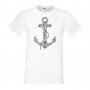 Мъжка тениска Anchor,котва Изненада,Подарък,Празник , снимка 1 - Тениски - 36812578