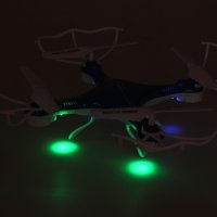 Летящ Светещ Дрон - UFO, снимка 4 - Влакчета, самолети, хеликоптери - 35164171