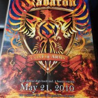 Sabaton - плакат, снимка 1 - Други музикални жанрове - 37471120