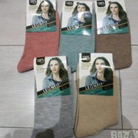 Комплект от 5 броя дамски памучни чорапи 1.20 лв./бр., снимка 1 - Дамски чорапи - 44263977