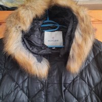Дълго пухено палто Moncler (MONGIER), снимка 3 - Палта, манта - 38654755