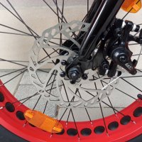 Продавам колела внос от Германия алуминиев велосипед фетбайк MONSTER RIDER 20 цола,дискови спирачки, снимка 18 - Велосипеди - 29446199