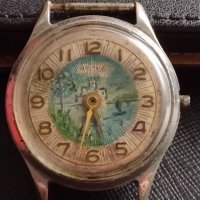Механичен колекционерски часовник много красив рядък 38014, снимка 1 - Антикварни и старинни предмети - 40758018