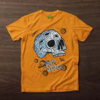 Тениска унисекс Death Space "MADCOLORS COLLECTION", снимка 7 - Тениски - 36389465