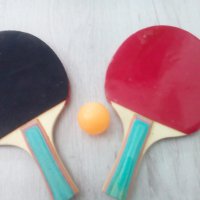 Чисто нови два броя хилки за тенис на маса ,плюс Пинк понк топче, снимка 2 - Тенис - 29568049