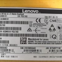 4G модул Lenovo ThinkPad EM7455 4G LTE, снимка 3 - Мрежови адаптери - 29327060