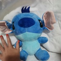 Голям Стич stitch голяма плюшена играчка синьо човече, снимка 3 - Плюшени играчки - 29388272