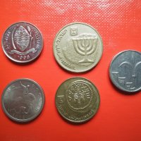 Монети микс Ирак,Ботсвана,Израел,Русия, снимка 4 - Нумизматика и бонистика - 31000130