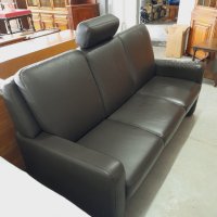Кожен диван 3-ка Германия , снимка 4 - Дивани и мека мебел - 39751705