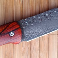 Джобно ножче с високо качество / дамаска стомана /, снимка 8 - Ножове - 44464785