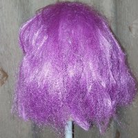 Перука в цикламово/ розово/ от изкуствен косъм за парти , снимка 3 - Аксесоари за коса - 42846103
