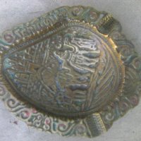 Месингов пепелник сувенир от Йерусалим, снимка 4 - Други ценни предмети - 37357374