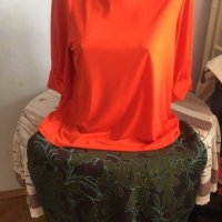 Елегантна пола, с волани, интересна блуза, снимка 1 - Поли - 37169920