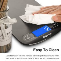 Кухненска везна до 5кг - Amazon Brand - Eono Digital Kitchen Scale, снимка 6 - Електронни везни - 38803805