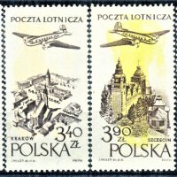 Полша, 1957 г. - пълна серия пощенски марки, 1*6, снимка 1 - Филателия - 31248108
