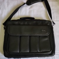 Trust кожена чанта за лаптоп и документи тип куфар голяма, снимка 5 - Лаптоп аксесоари - 40562992