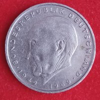 2 марки 1976 г. D ,ФРГ, снимка 1 - Нумизматика и бонистика - 39696603