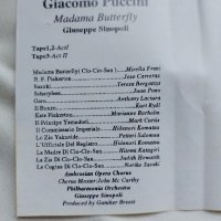 Giacomo Puccini– Madama Butterfly, снимка 3 - Аудио касети - 42539305
