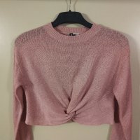 Къса блуза/фин пуловер, S размер , снимка 5 - Блузи с дълъг ръкав и пуловери - 42867579