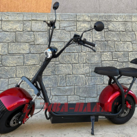 Електрически скутер ’Harley’ 1500W 60V+LED Дисплей+Преден LED фар+Bluetooth+Аларма+Мигачи и габарити
