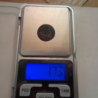 Османска монета 1 мангър 1688 г , снимка 3 - Нумизматика и бонистика - 19844656