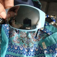 Комплект аксесоари - лятно бомбе, копринен шал, слънчеви очила и гривна с талисмани, снимка 6 - Други - 36910748