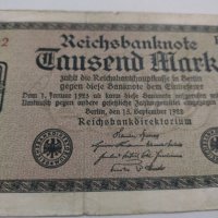 Райх банкнота - Германия - 1000 марки / 1922 година - 17901, снимка 3 - Нумизматика и бонистика - 31020407