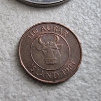 Монети. Исландия.  0.10, 1, 5  10, 50 и 100 крони. 6 бр., снимка 9 - Нумизматика и бонистика - 42314837