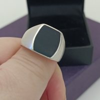 Красив сребърен пръстен маркиран #ЖЖ1, снимка 1 - Пръстени - 44326884