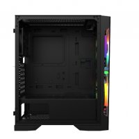 Кутия за компютър Gamdias Apollo E2 Elite Черна ATX Mini Tower , снимка 4 - Захранвания и кутии - 34004552